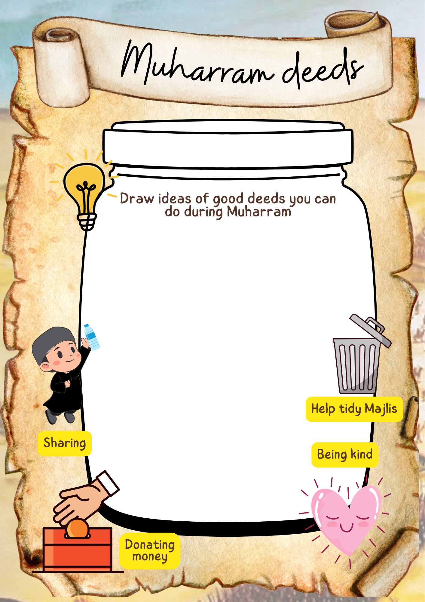 Muharram Sticker Book