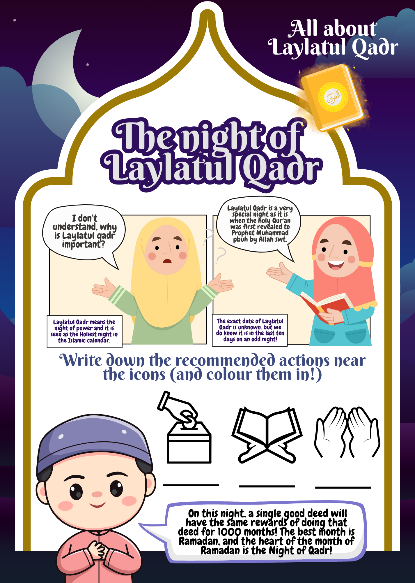 Ramadan Activity Book