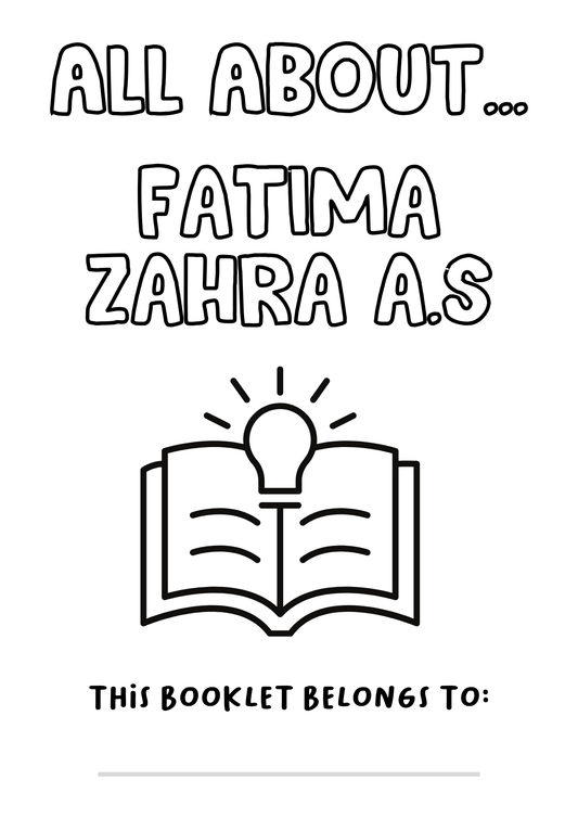 Fatima Zahra a.s booklet