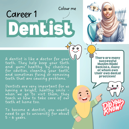 Career Activity Book (Lead with Hijab)