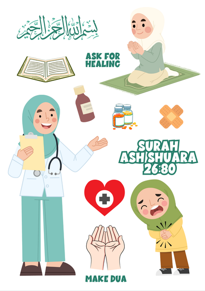 Quran Sticker Book